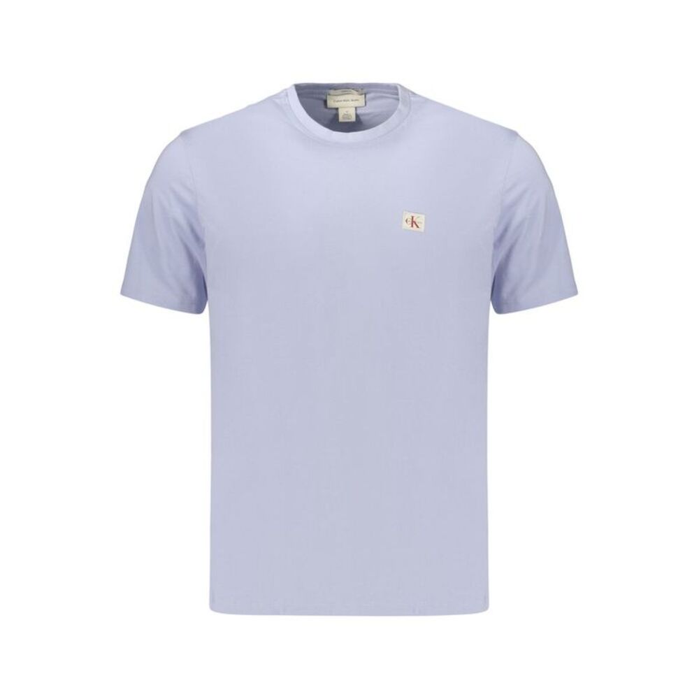 Calvin Klein Azzurro Cotton Mens Men's T-Shirt